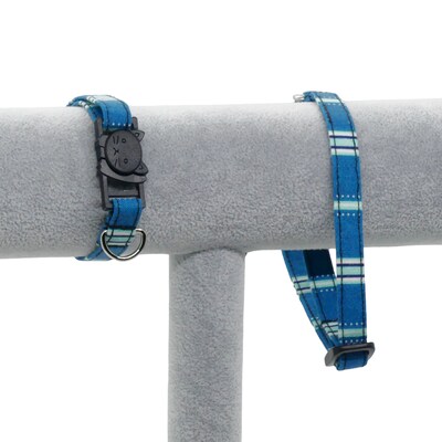 Breakaway Cat Collar, Striped Stripe Print - image3